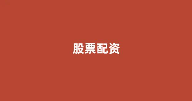 股票配资是什么意思